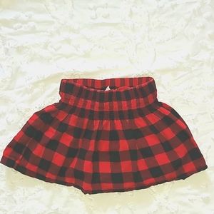 GAP Plaid Buffalo Print Skirt Girls XS